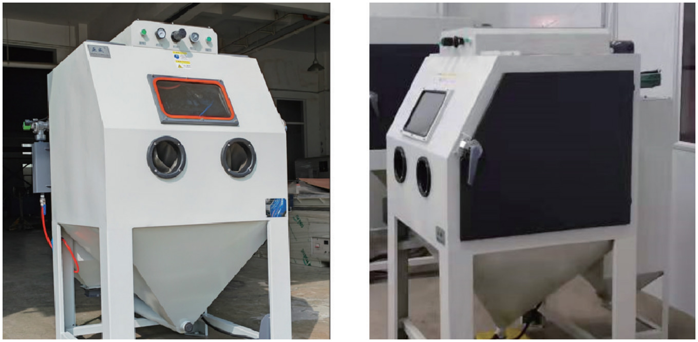 Manual environment-friendly sandblasting machine