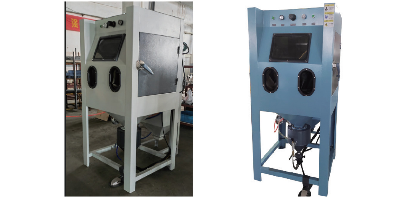 Strong environmental protection sandblasting machine