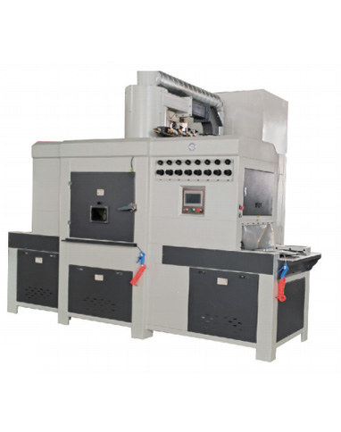 Automatic conveyer type sandblasting machine