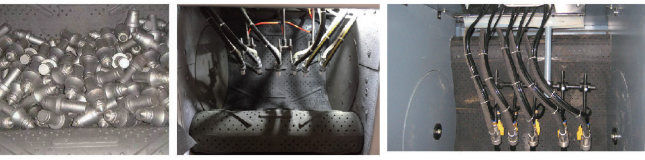 Crawler type automatic sandblasting machine