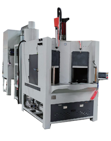 CNC rotary disk sandblasting equipment