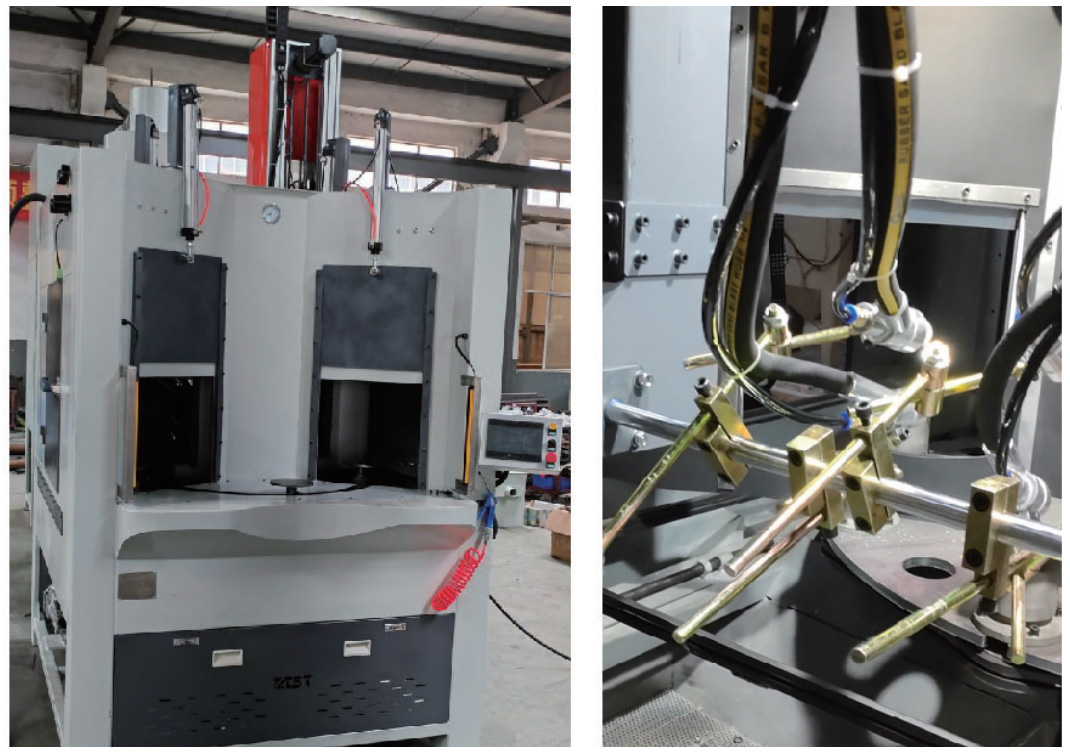 CNC rotary disk sandblasting equipment