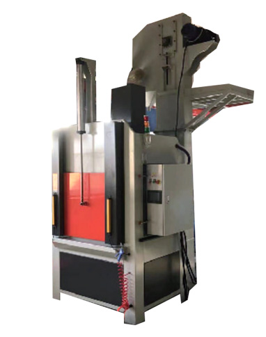 Tooth surface strengthening shot blasting machine