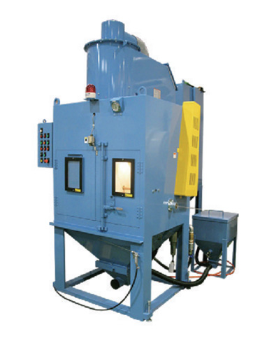 Wheel hubcap special sandblasting machine