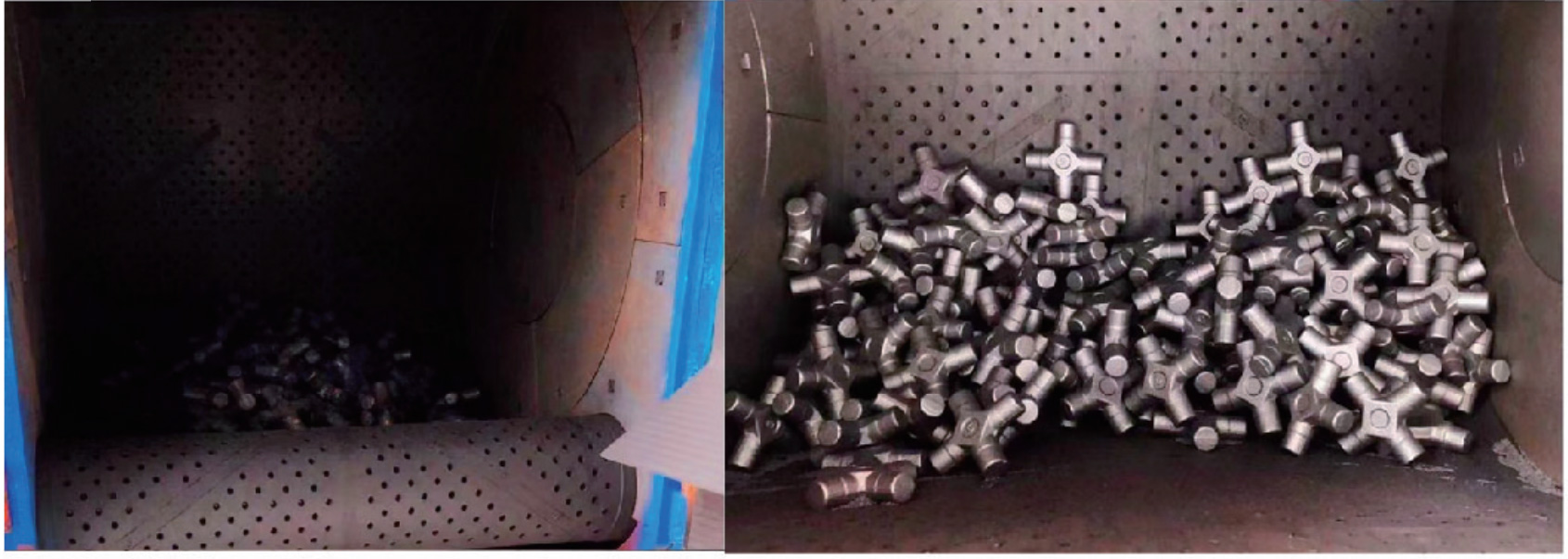 Crawler shot blasting machine