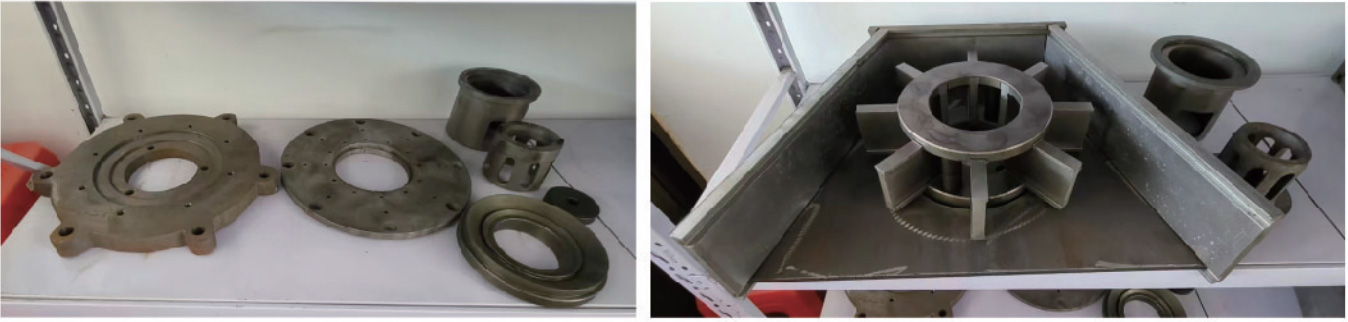 Hook type shot blasting machine