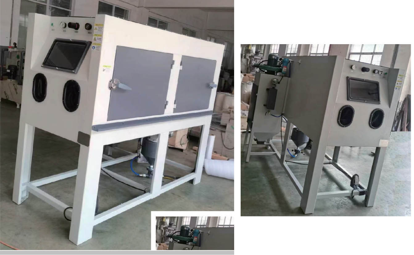 Manual inner wall sand blasting machine