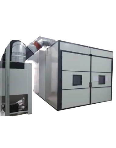 Environmental protection pneumatic recovery sand blasting room