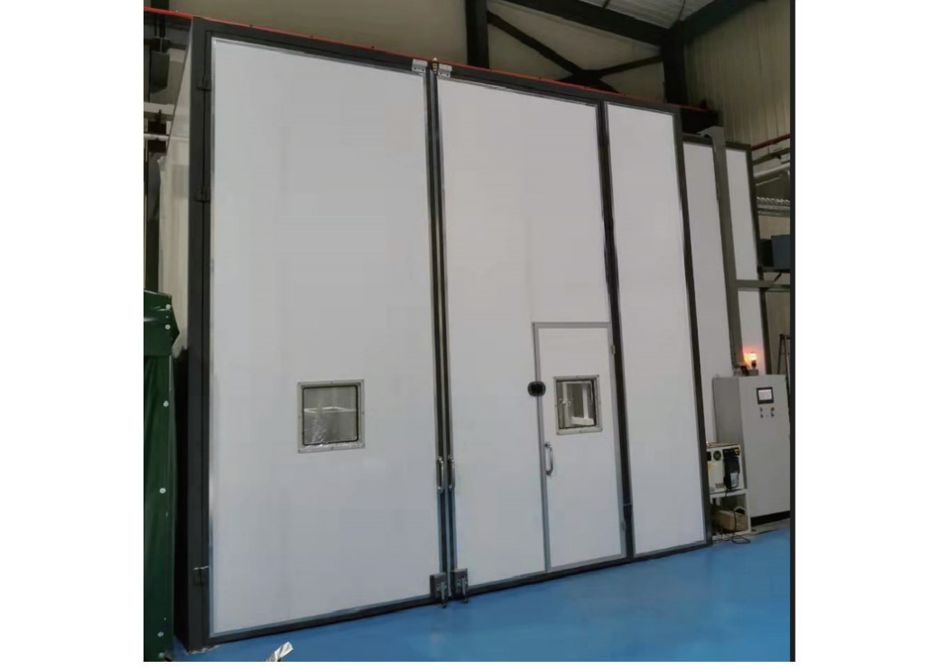 Robot fully automatic sandblasting room