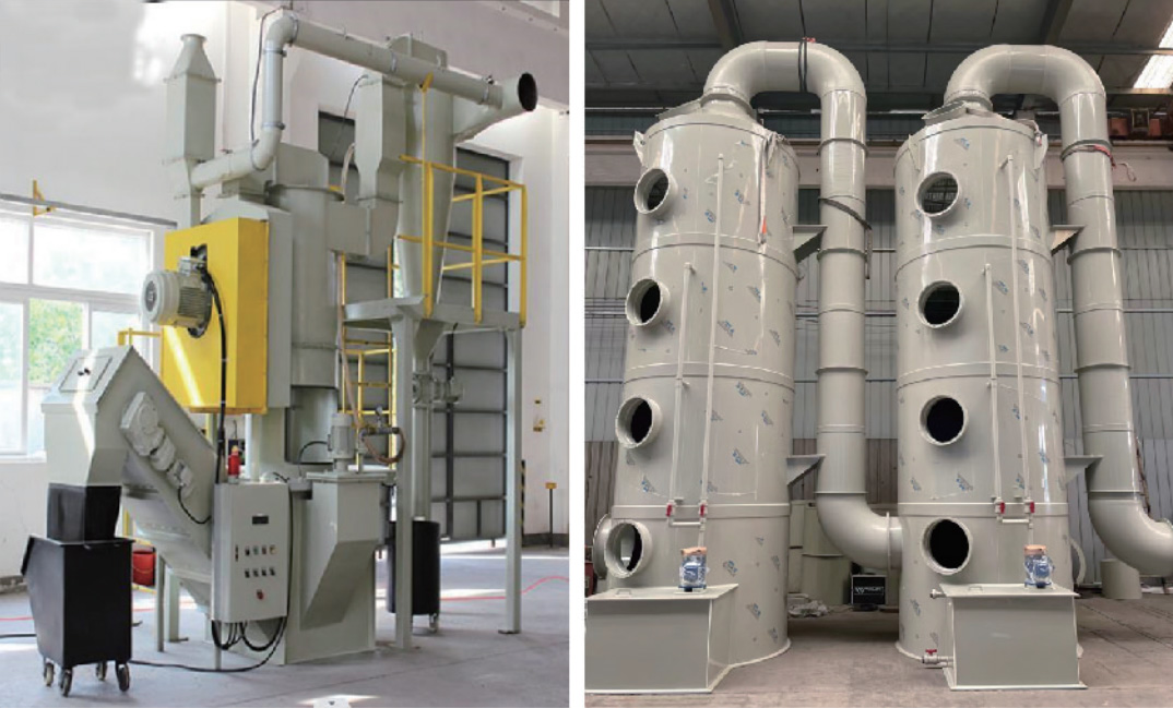 Venturi type dust collector