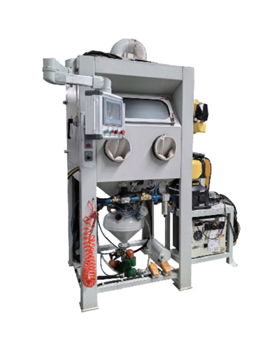 Robot sandblasting equipment