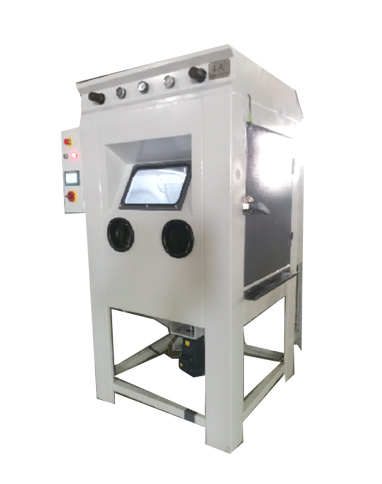 CNC sliding table three-axis sandblasting machine